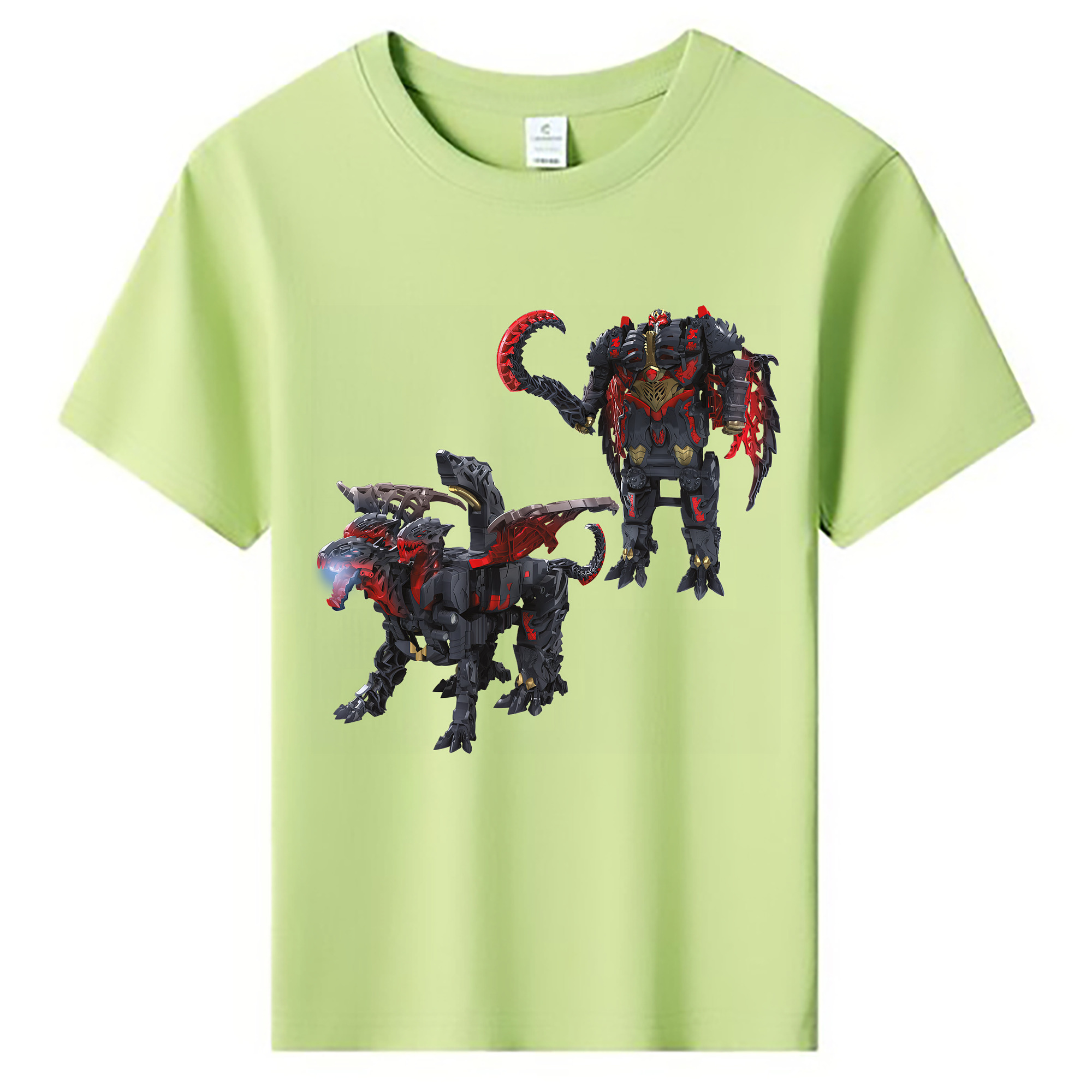 （画像用） Transformers トランスフォーマー 綿100％キッズTシャツ（フロントプリント）